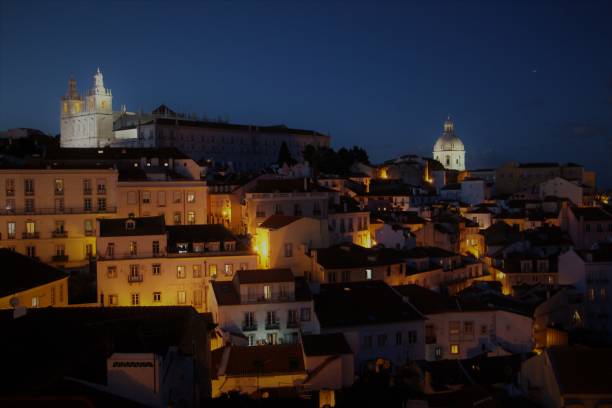 istock Portugal-lisbon-  alfama at night 1125449638