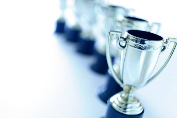 istock Row Of Trophies 1125457069