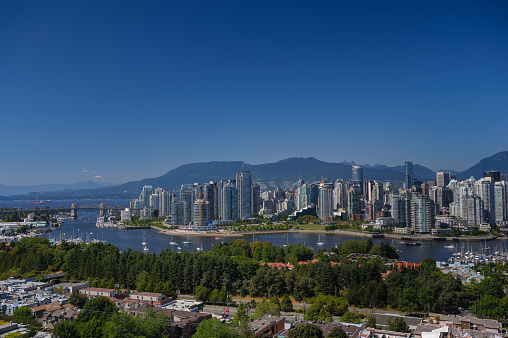 Landscape of Vancouver at Canada