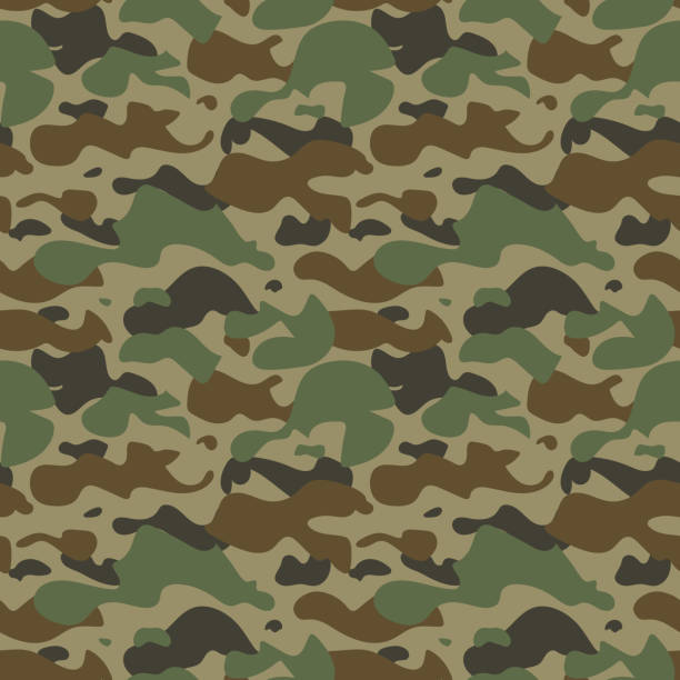 4,600+ Hunting Camouflage Pattern Illustrations, Royalty-Free Vector ...