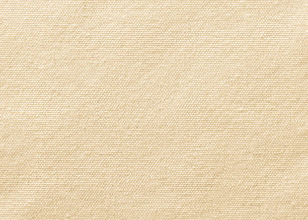 istock Beige canvas burlap texture background with cotton fabric pattern for arts painting backdrop, sacking and bagging design 1125483181