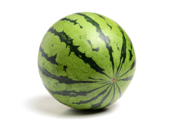 istock Fresh Watermelon  isolated on white background 1125502436