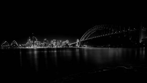 istock Sydney Harbour Bridge by night 1125506260