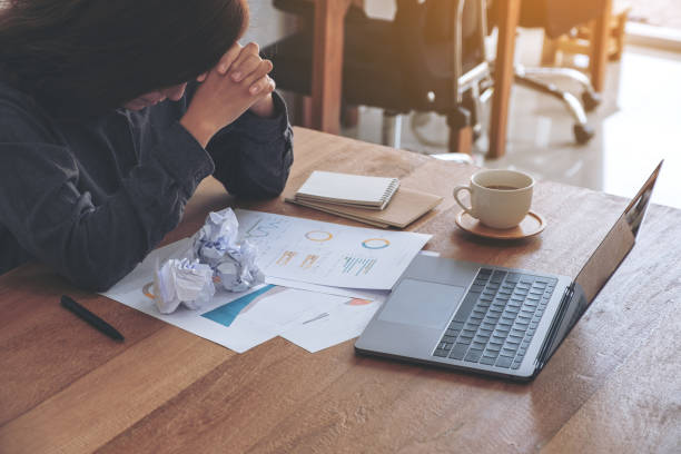istock A businesswoman working with feeling frustrated and stressed 1125513922
