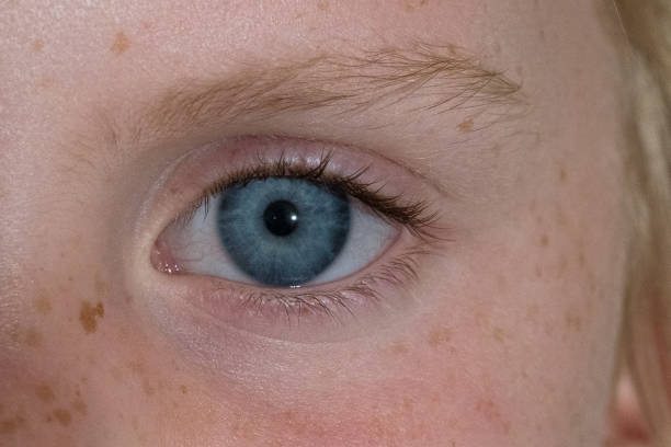 istock Young girls' Blue eye 1125523450