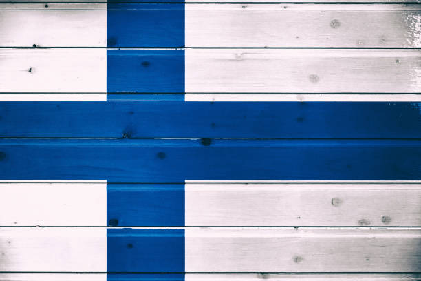 istock National flag of Finland 1125526950