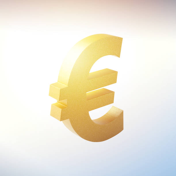 istock Golden Euro Currency Symbol 1125540563
