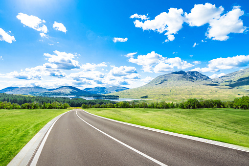 Mountain Road, Road, Scenics - Nature, Backgrounds