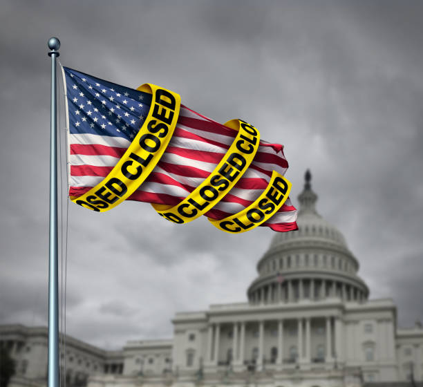 istock USA Closed Government 1125553899