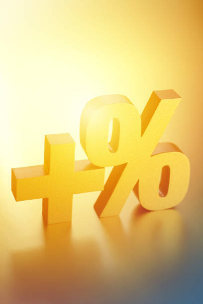 istock Golden Percentage Symbol 1125561272