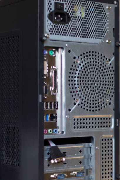 istock rear view of the computer block 1125569897