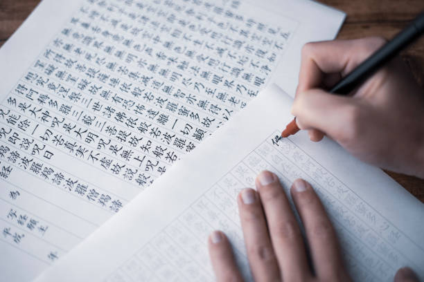 istock The Heart Sutra written 1125572131