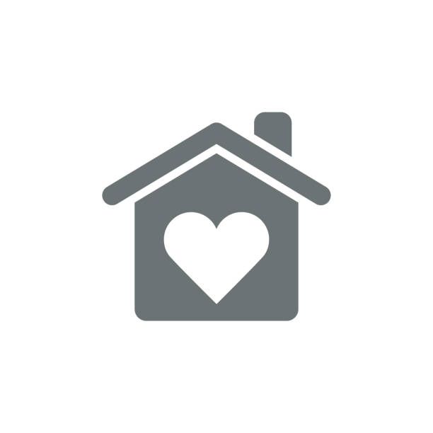 Love home icon Love home icon,vector illustration.
EPS 10. house clipart stock illustrations