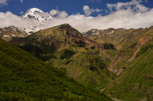 istock Kazbek, Caucasus Mountains. Georgia 1125578376