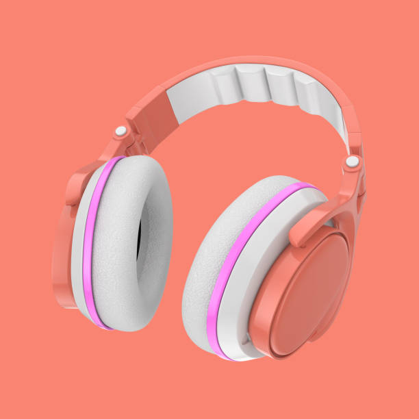 istock Modern Fun Teenager Colorful Headphones. 3d Rendering 1125580358
