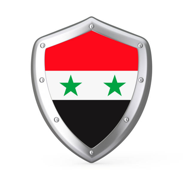 istock Shield with Flag of Syria. 3d Rendering 1125580992