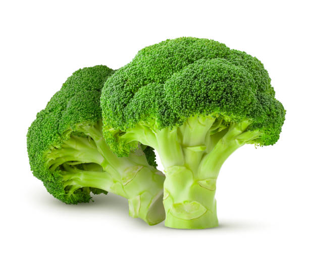 istock broccoli, isolated on white background, clipping path, full depth of field 1125584355