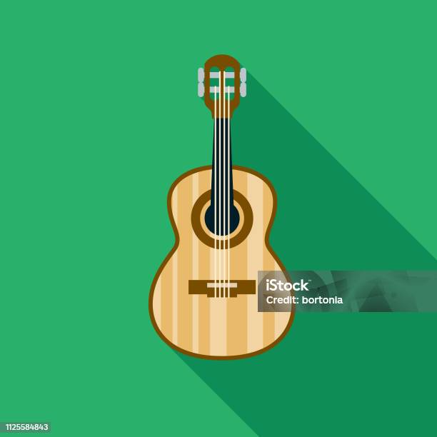Cavaquinho Guitar Brazil Icon Stock Illustration - Download Image Now - Brazilian Culture, Brazilian Music, Clip Art