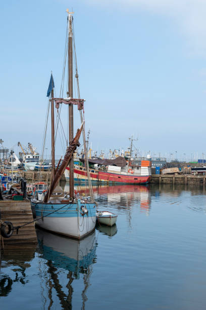 istock Fishing boats in harbour at Brixham, Devon 1125586836