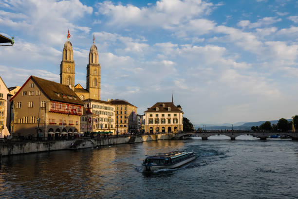 istock Zurich Switzerland Limmat River 1125589459