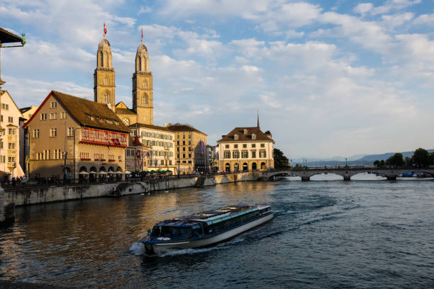 istock Zurich Switzerland Limmat River 1125589471