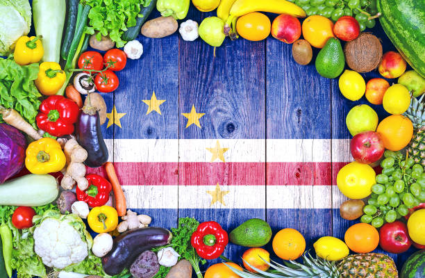 istock Fresh fruits and vegetables from Cape Verde 1125591293