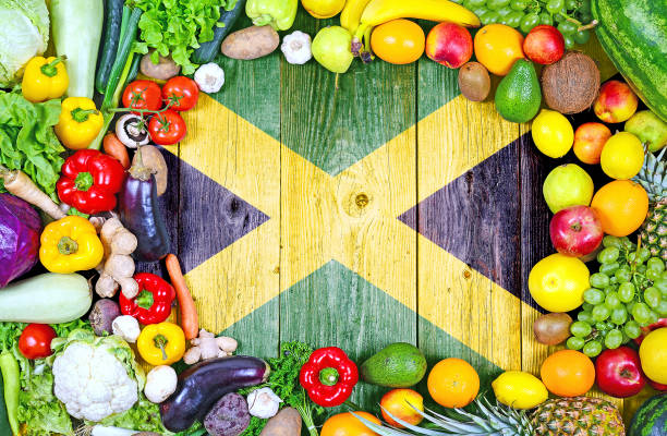 istock Fresh fruits and vegetables from Jamaica 1125591373