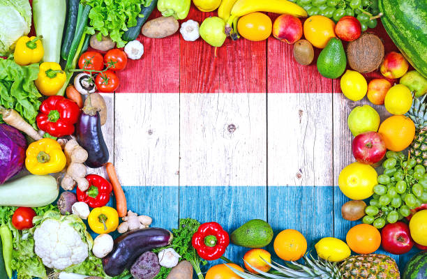 istock Fresh fruits and vegetables from Luxembourg 1125591406