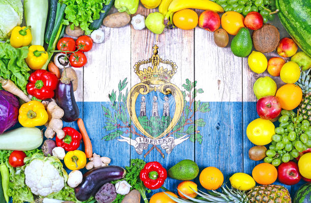 istock Fresh fruits and vegetables from San Marino 1125591476