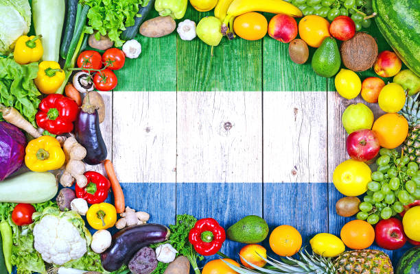 istock Fresh fruits and vegetables from Sierra Leone 1125591490