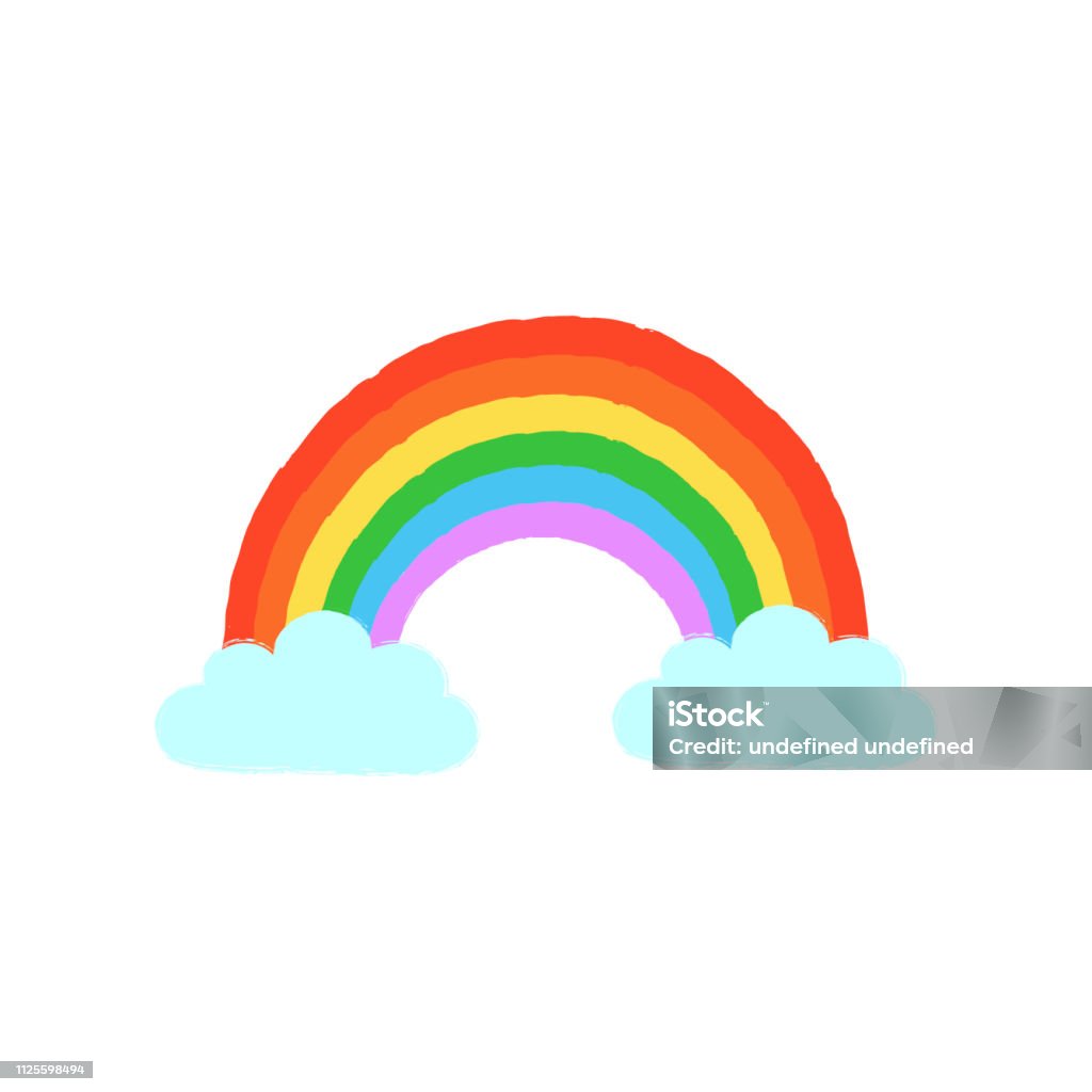 Ilustración de Mano Dibujada Brillante Arco Iris Con Nubes Para El Concepto Relacionado De Tiempo O Problemas De Gay Pride Lgbt O Tolerancia O Para Vivero Cartel Banner Logo Icono Grabado De Ilustración de Mano Dibujada Brillante Arco Iris Con Nubes Para El Concepto Relacionado De Tiempo O Problemas De Gay Pride Lgbt O Tolerancia O Para Vivero Cartel Banner Logo Icono Grabado De