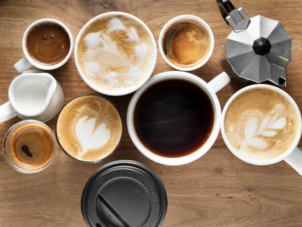 istock Coffee Cups Collection,Coffee in a row 1125602573