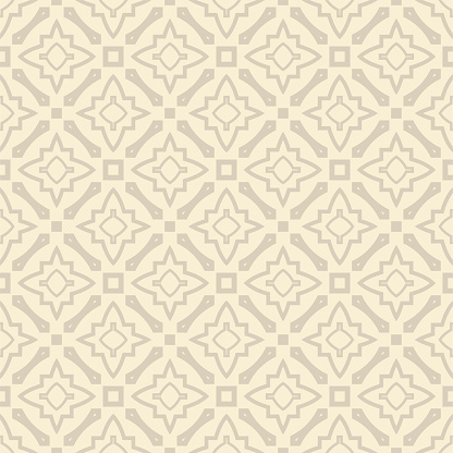 Vector Illustration Seamless Pattern With Ornament Decorative Border ...