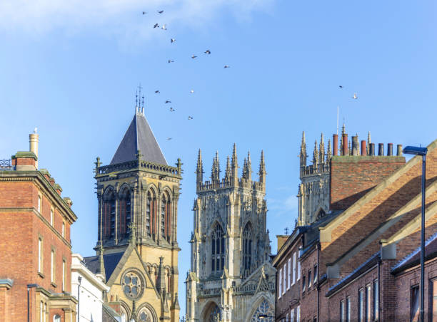 istock Minster and Church among buildings. 1125618946