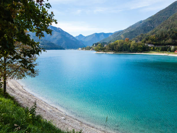 The  Ledro Lake is a beautiful Lake near  Garda Lake-Italy