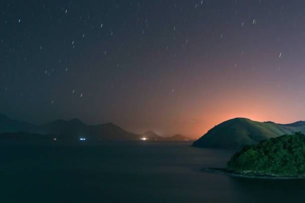 istock Night in the sea 1125624453