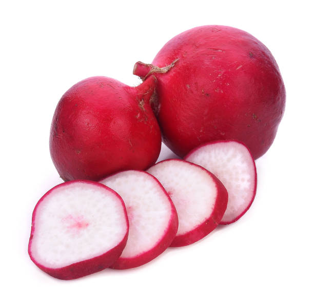 istock fresh radish isolated on white background 1125632776