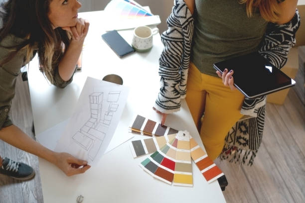 istock Choosing color for our new Kitchen 1125634206
