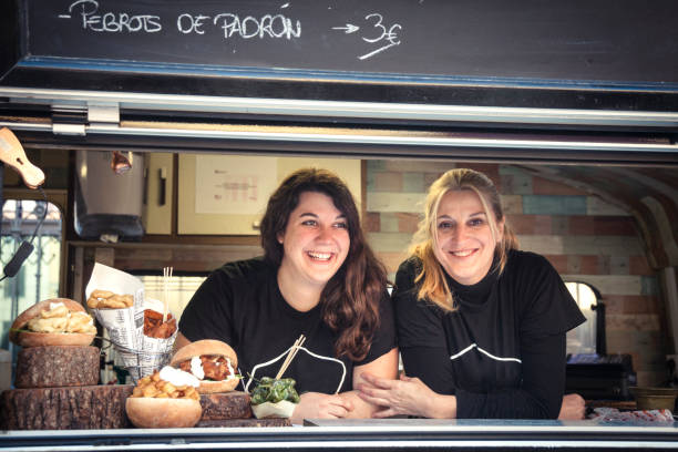 istock Working in the food truk 1125635605