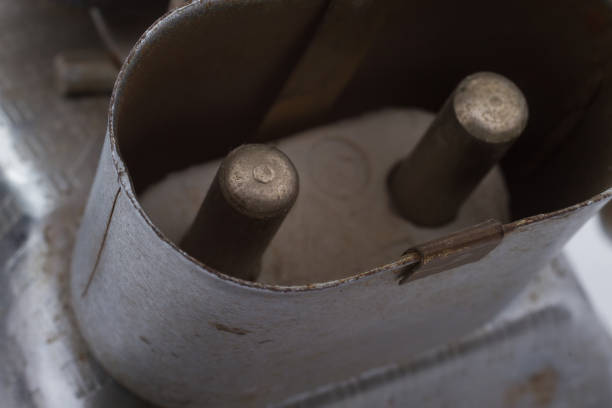istock Rear of classic old iron 1125642715