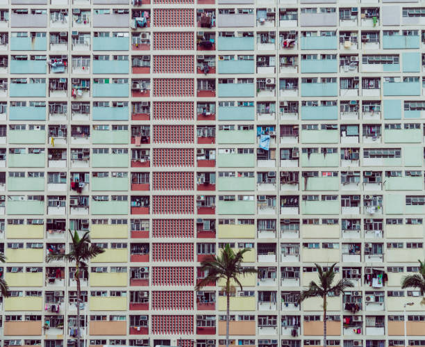istock Colorful Apartment in Hong Kong 1125642749