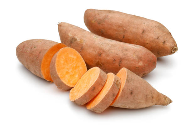 istock Sweet potato with slices 1125645970