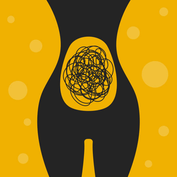 ilustraciones, imágenes clip art, dibujos animados e iconos de stock de gases en el intestino - peer to peer illustrations