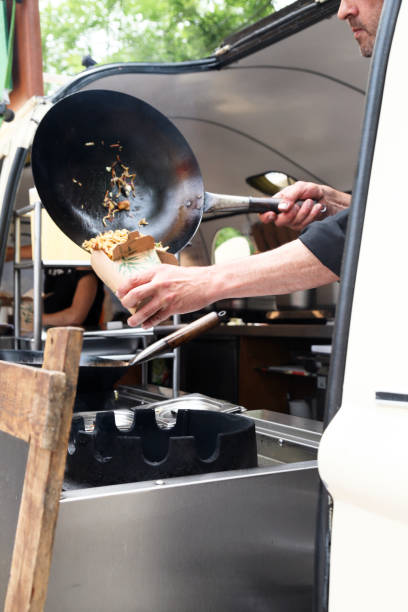 istock Wok Food truck 1125652366