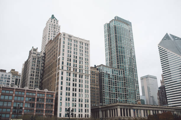 istock Low Angle View Of Buildings Against Clear Sky 1125652412