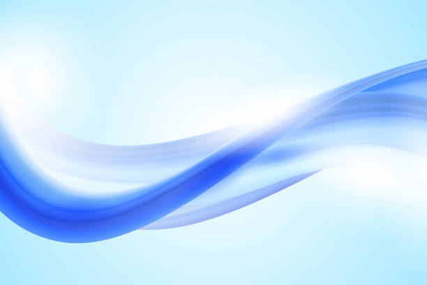 istock Modern colorful flow poster. Wave Liquid shape in blue color background. Art design for your project. Vector illustration EPS10 1125655157