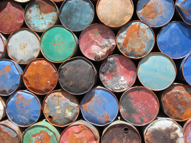 istock Oil barrels Hong Kong 1125662450