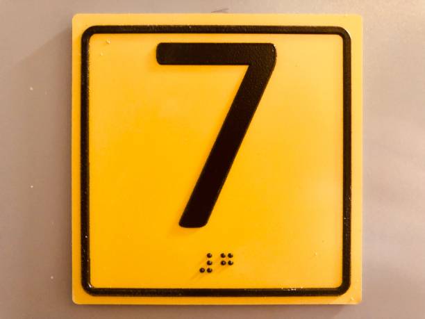 istock Floor number for people with blindness 1125663142