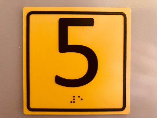 istock Floor number for people with blindness 1125663156