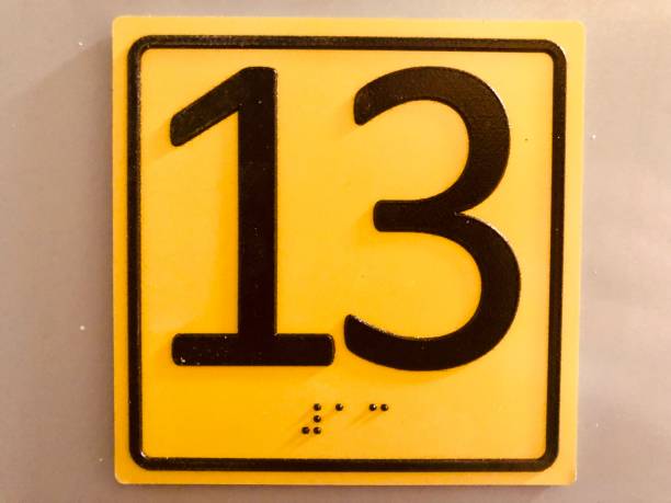 istock Floor number for people with blindness 1125663729